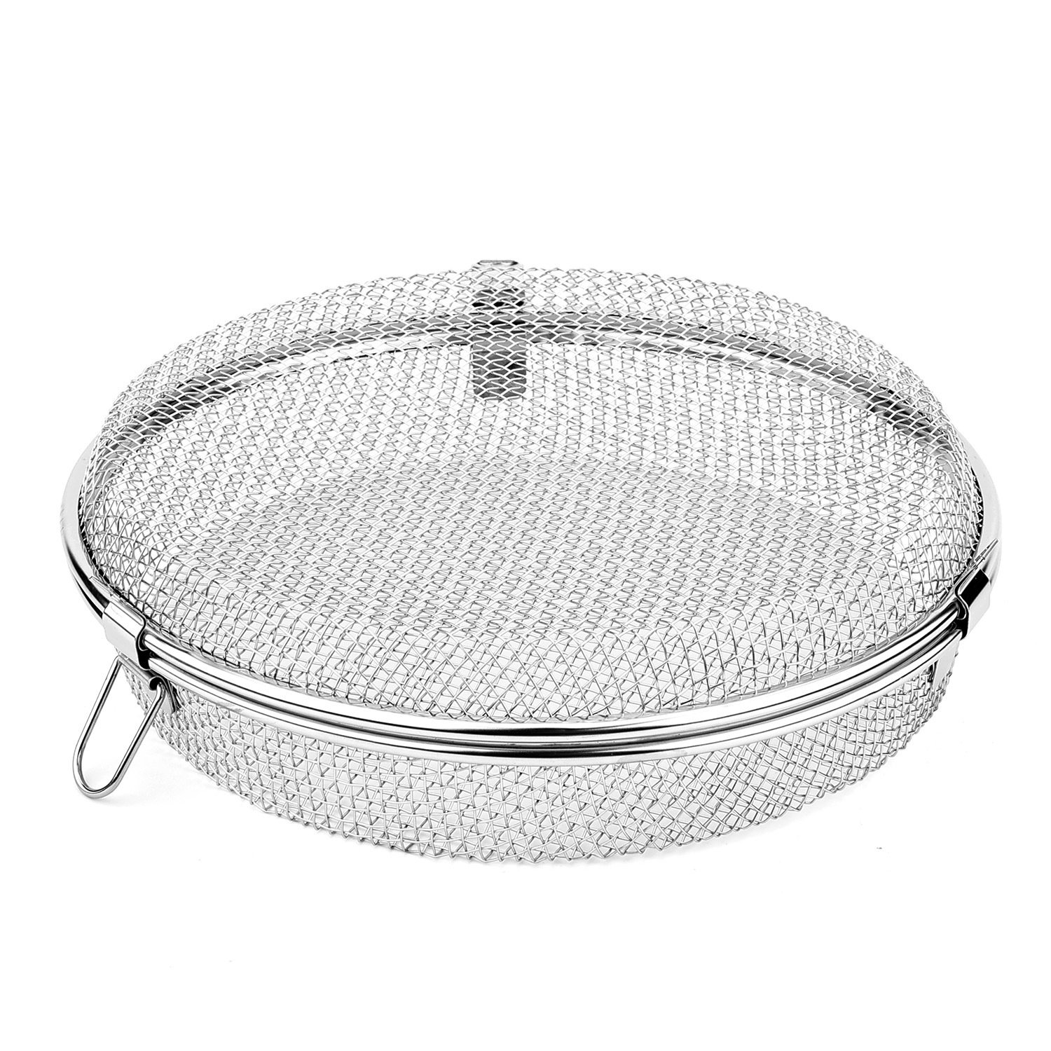New Multi-purpose 304 Stainless Steel Barbecue Basket, Grill Rack, Air Fryer, Popcorn Oven Basket