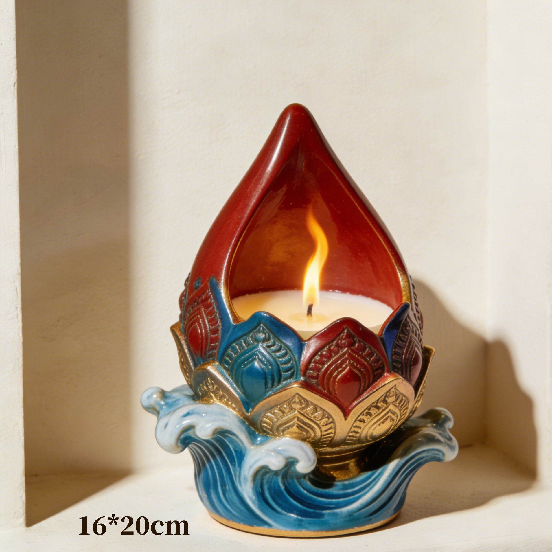 เทียนหอมแฟนซีเพิ่มบรรยากาศ