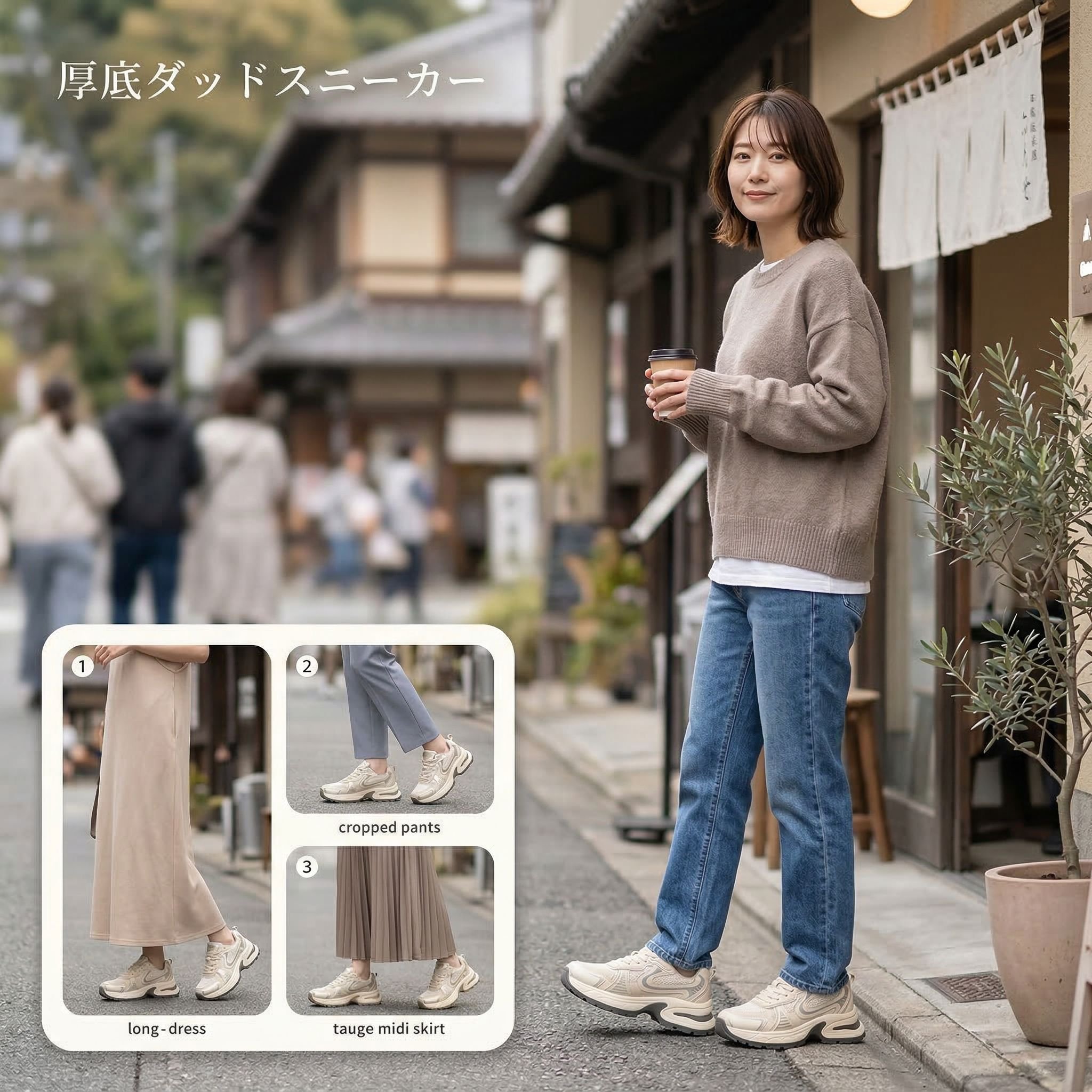 軽量通気性カジュアルスニーカー