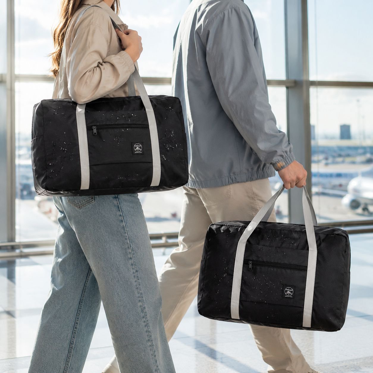 Sac de rangement grande capacité portable, sac pliable pour déménagement