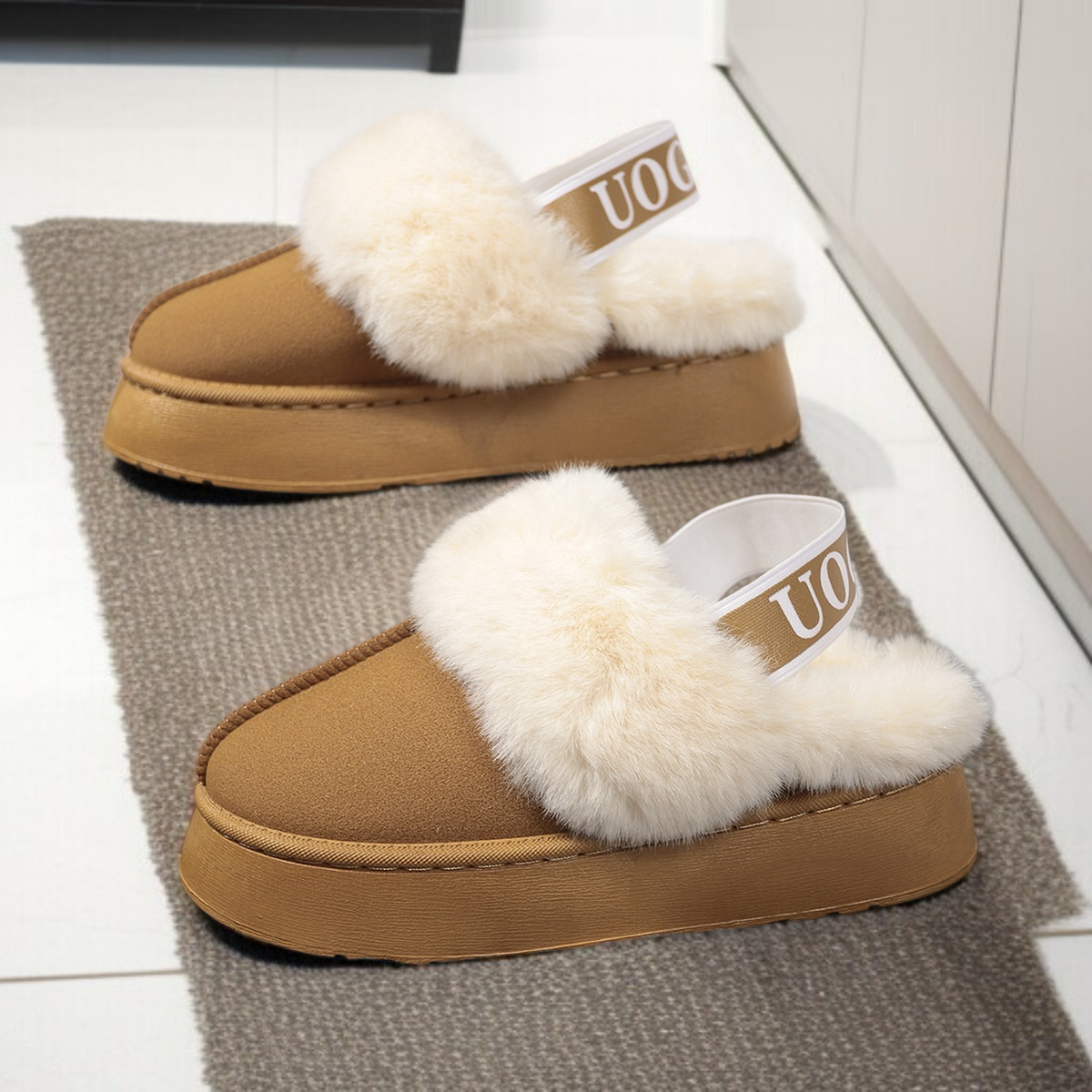 기모 안감으로 따뜻한 여성 방한 부츠