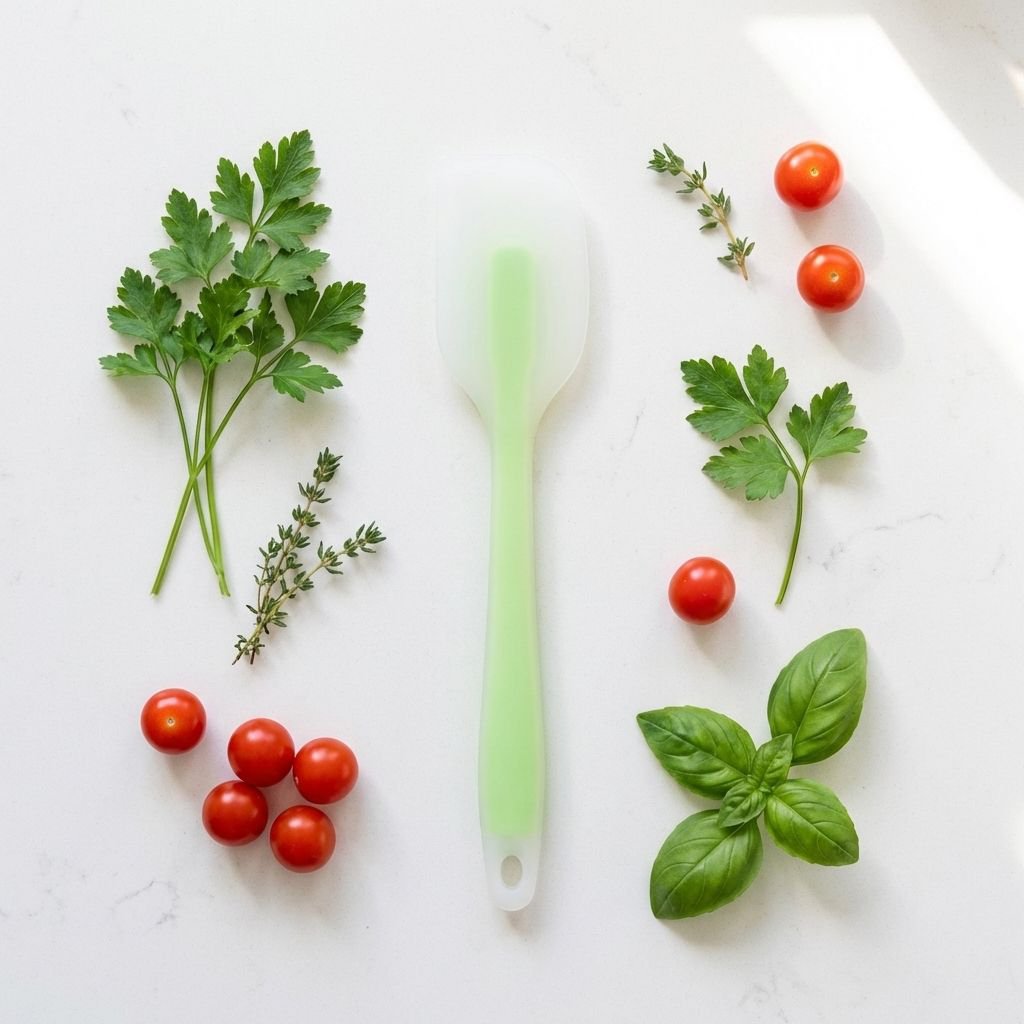 투명 실리콘 버터 스패튤라