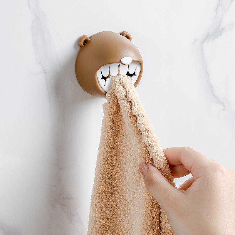 No-Drill Towel Rack