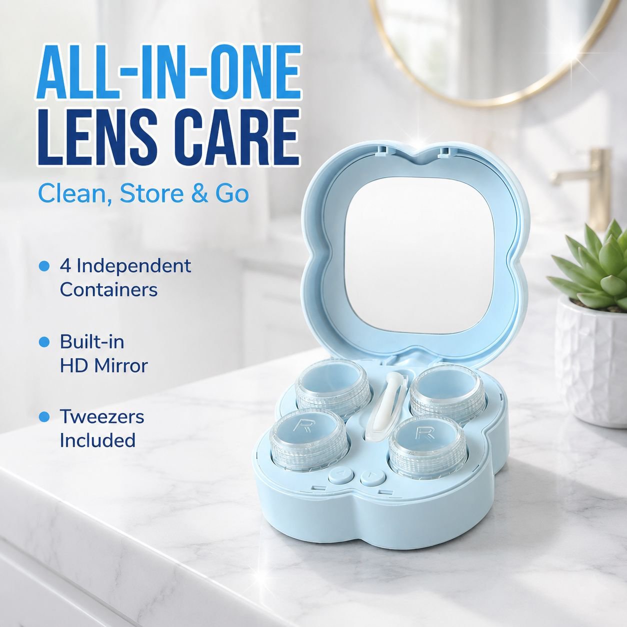 Ultrasonic Contact Lens Cleaner