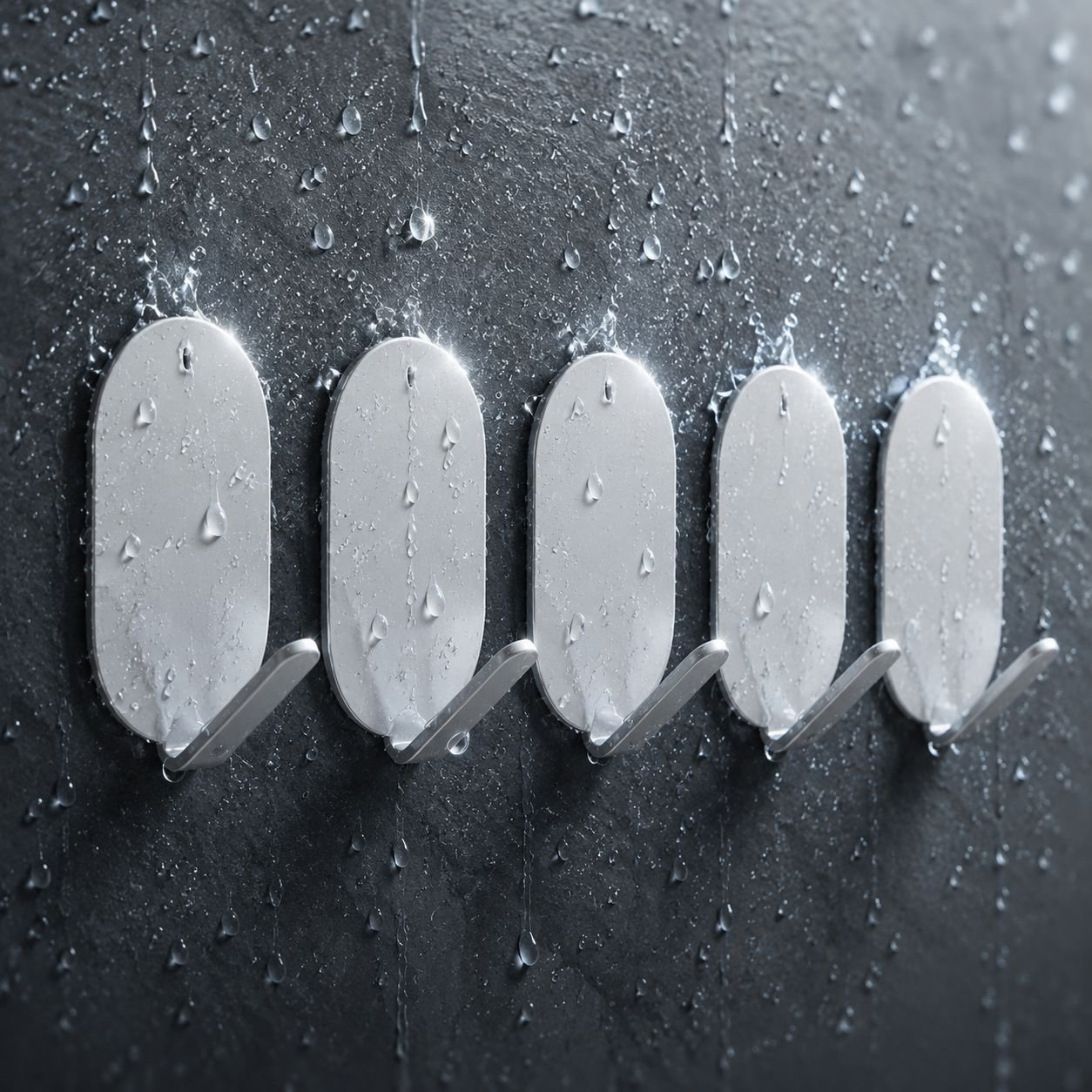 Heavy duty stainless steel hooks for towels and robes