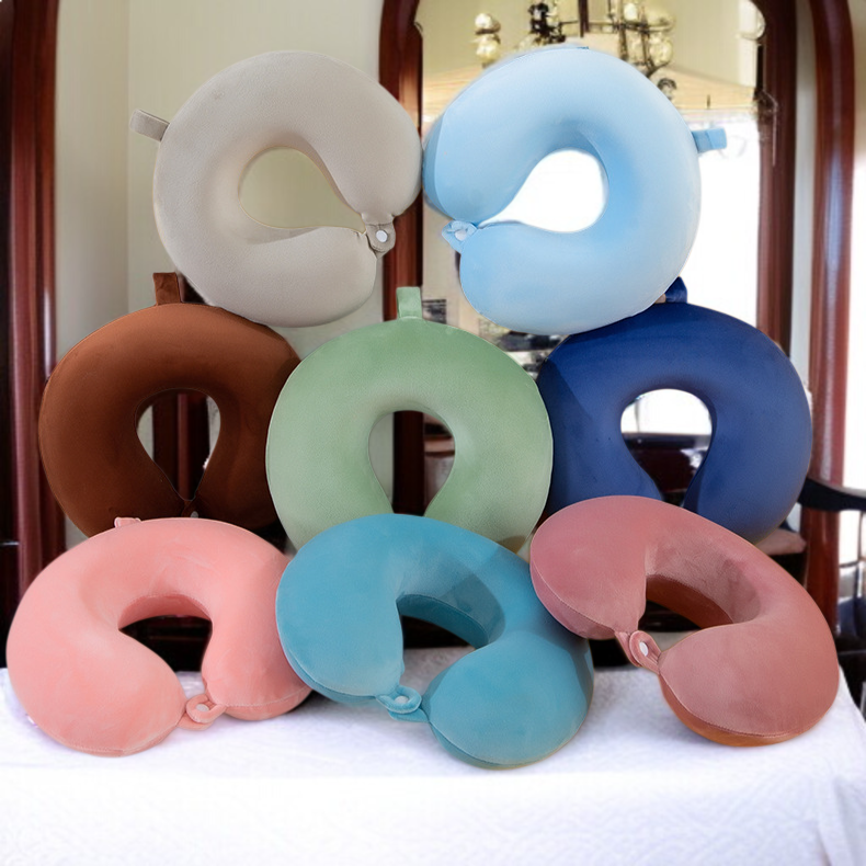 取り外し可能なカバー付きネックピロー