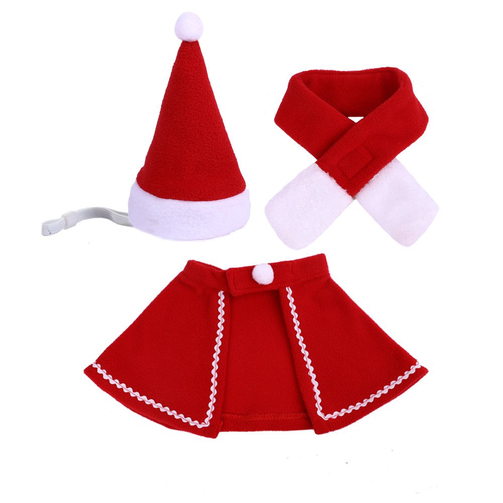 クリスマスペット服フランネル保温犬服猫服