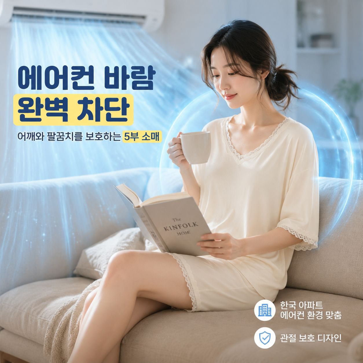 여름 피부에 부드러운 반팔 반바지 여성 잠옷