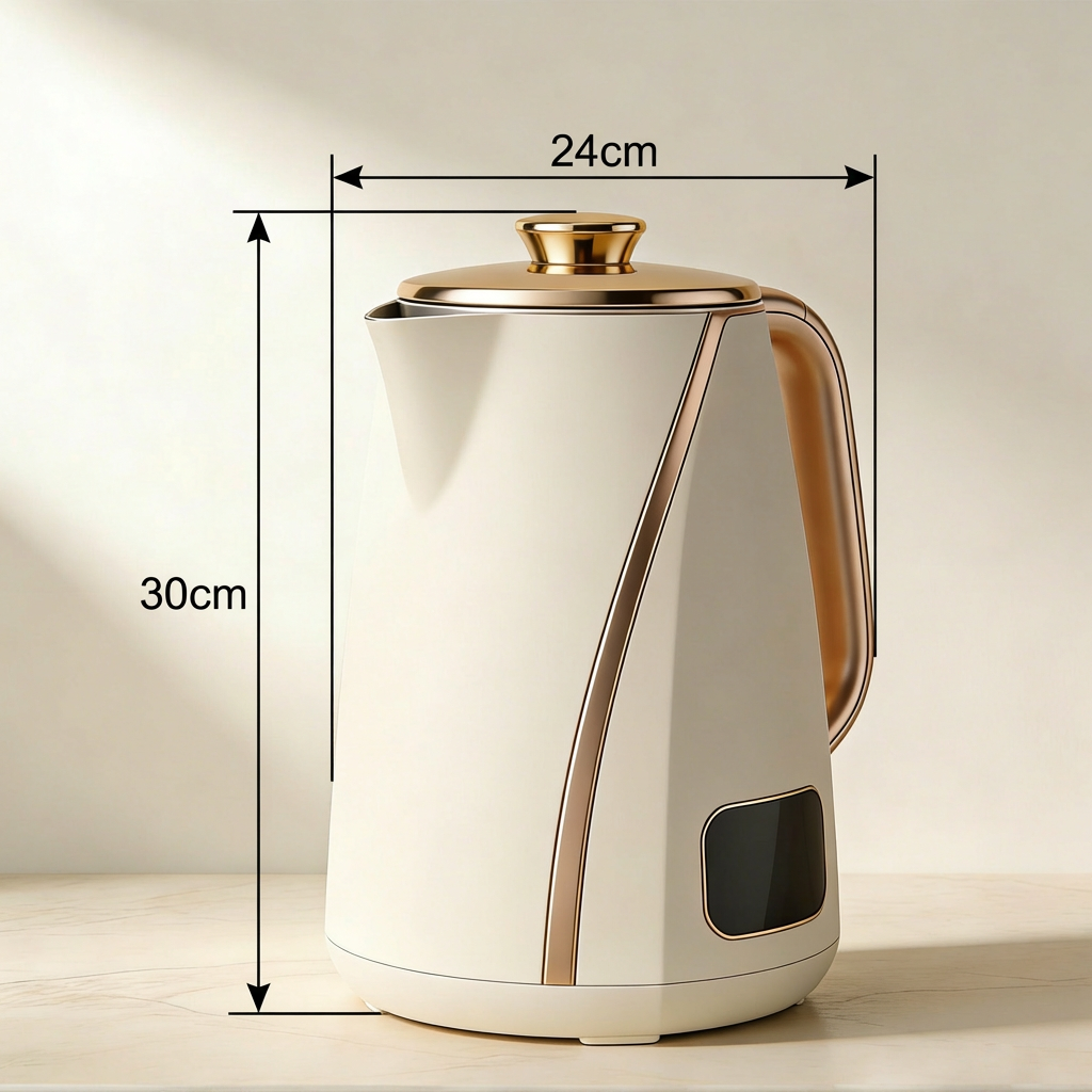 省エネ設計の電気ケトル