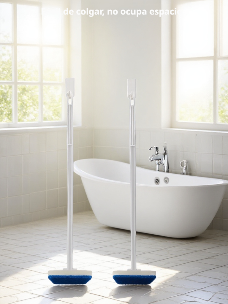 Cepillo de limpieza multifuncional con cabezal de esponja de alta tecnología