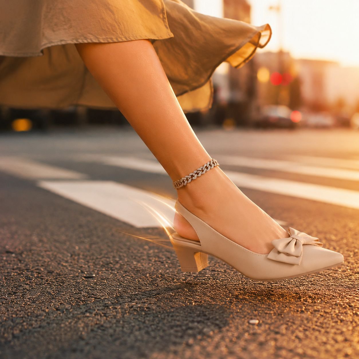 高級感のあるスティレットヒールサンダル