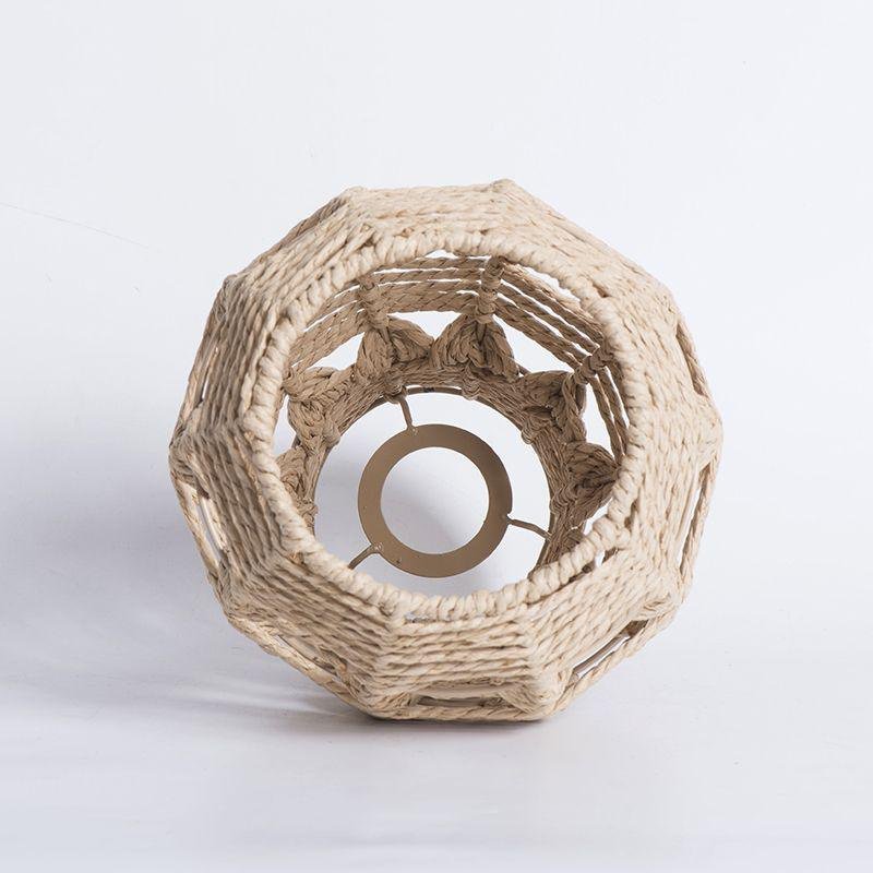 Rope braided Chinese chandelier