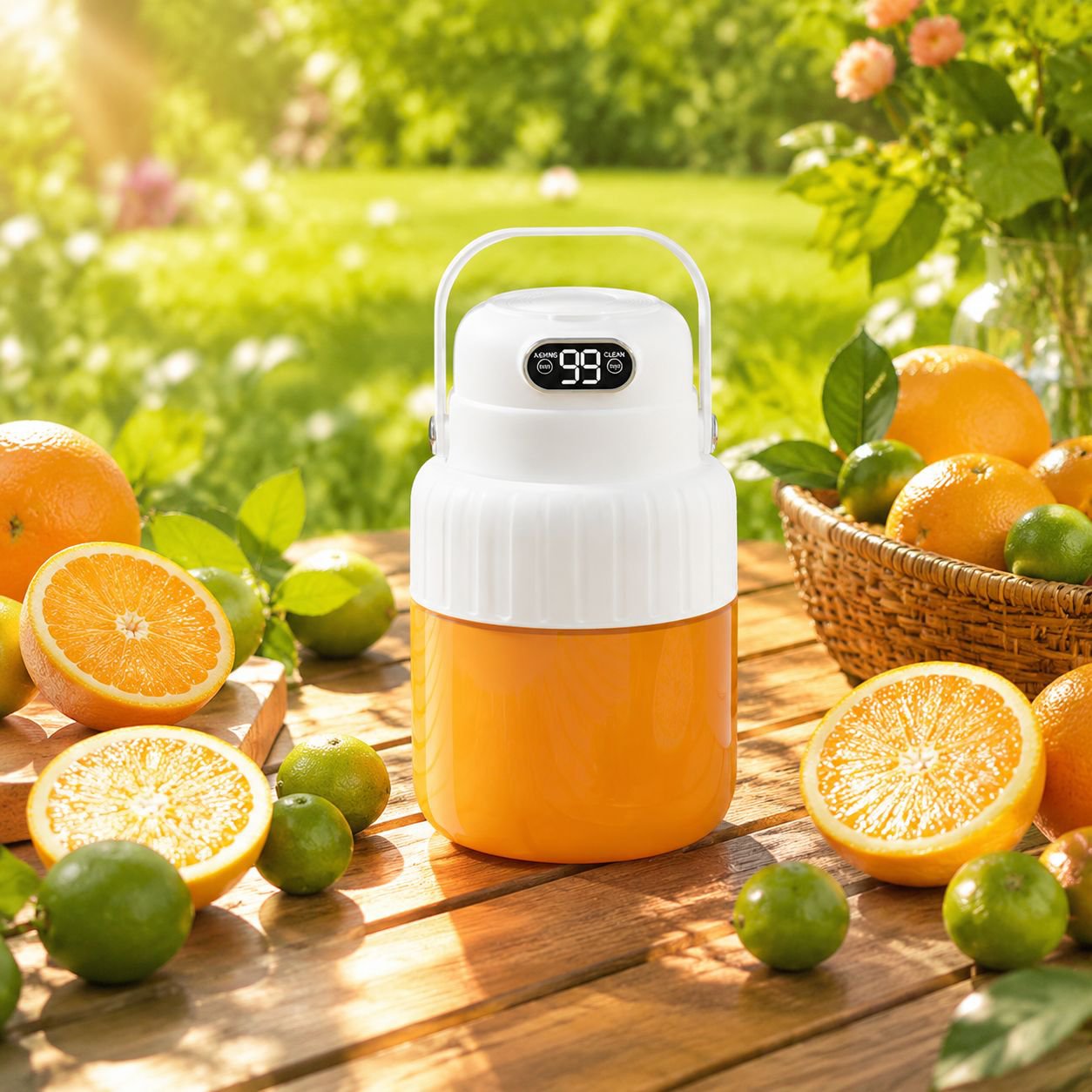 Portable Electric Fruit & Vegetable Juicer Cup