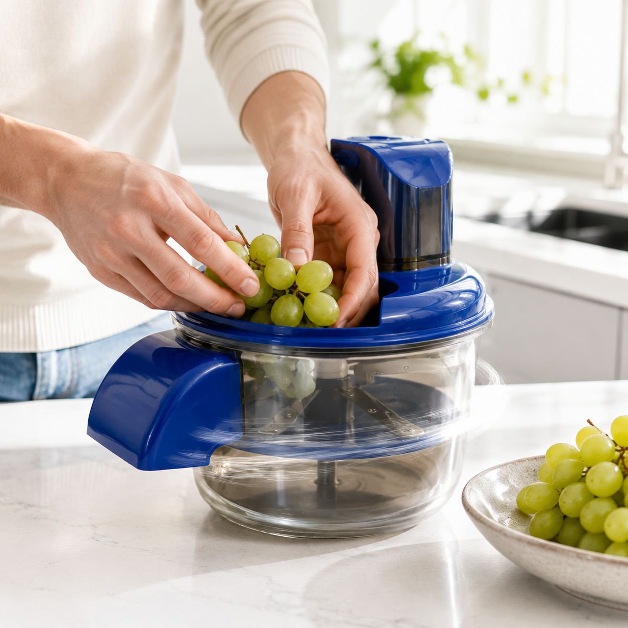 Fully Automatic Household Electric Grape Peeler