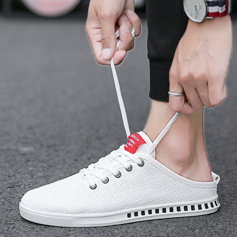 【天然麻スニーカー】リネン 爽やか 通気性 消臭 抗菌 全3色