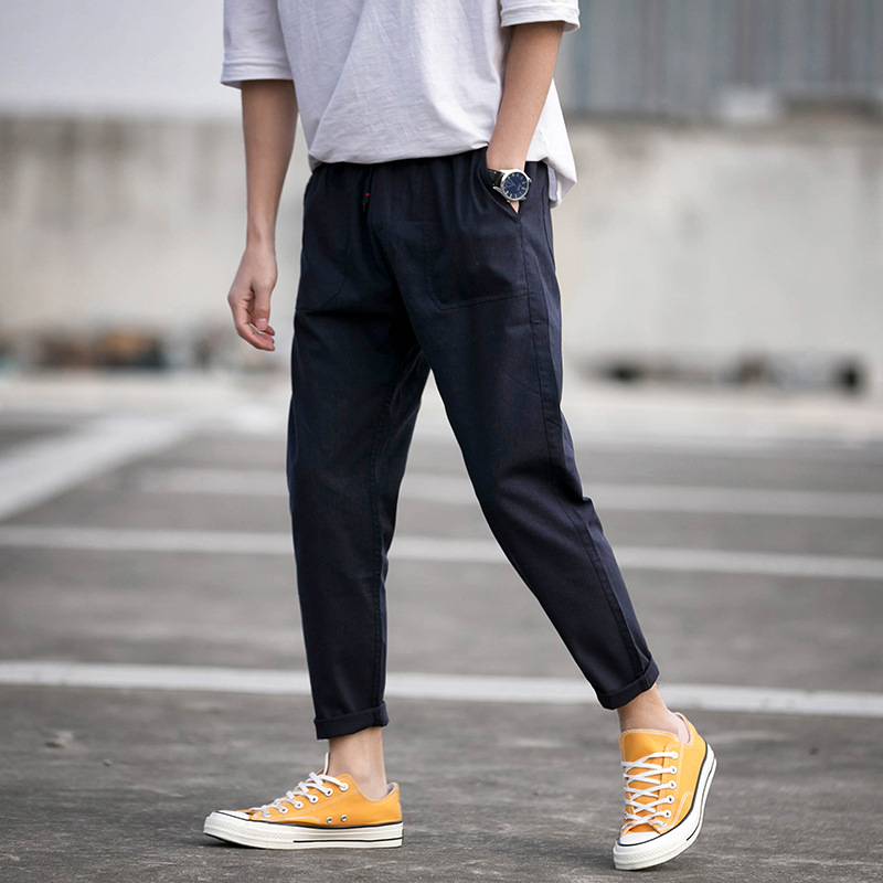 メンズプラスサイズカジュアルパンツ