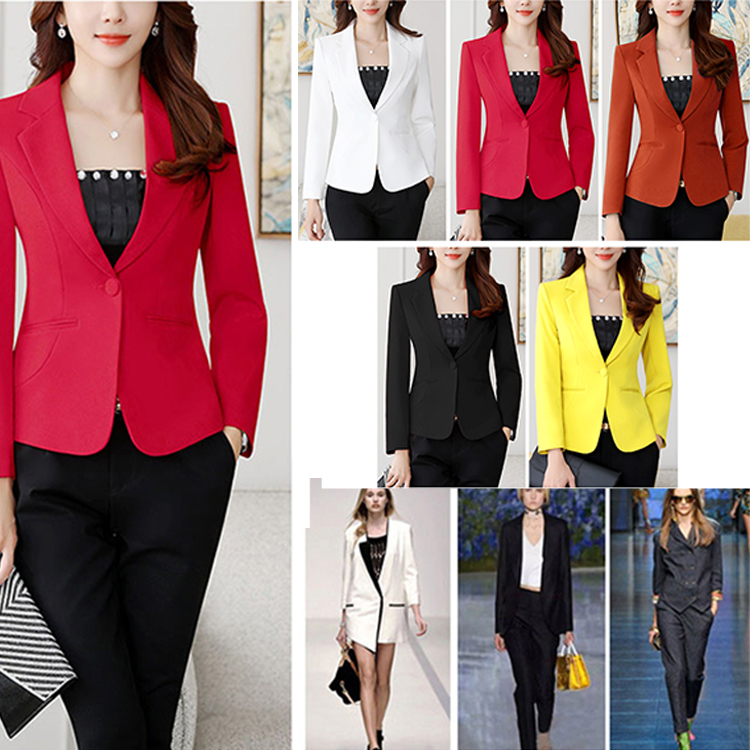 เสื้อสูทขนาดเล็กฤดูใบไม้ผลิสำหรับผู้หญิง