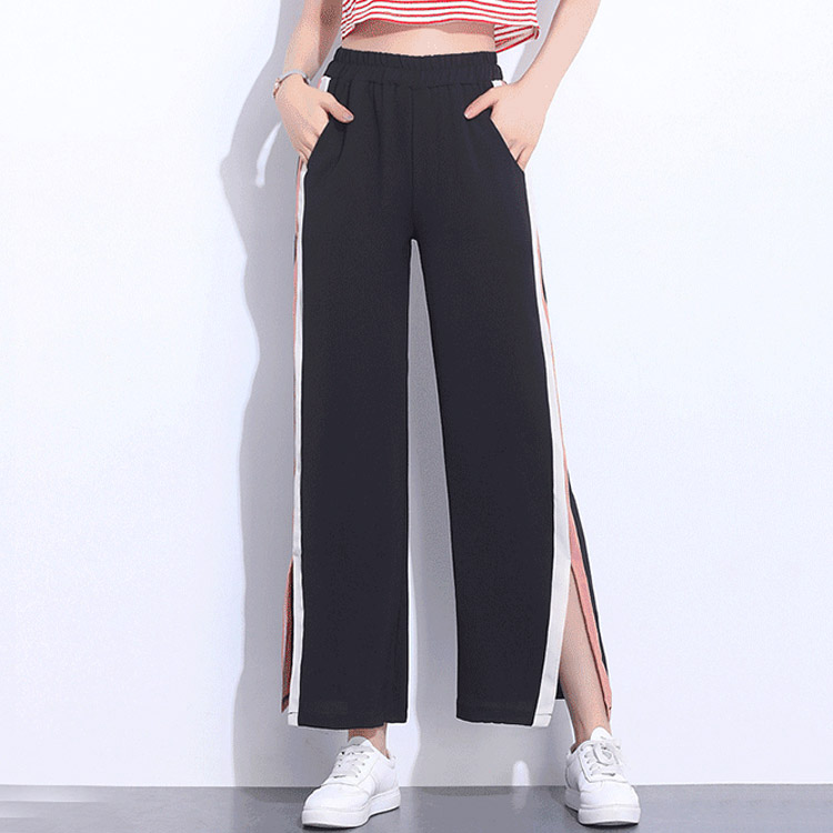 กางเกงขาบานแหวกข้าง