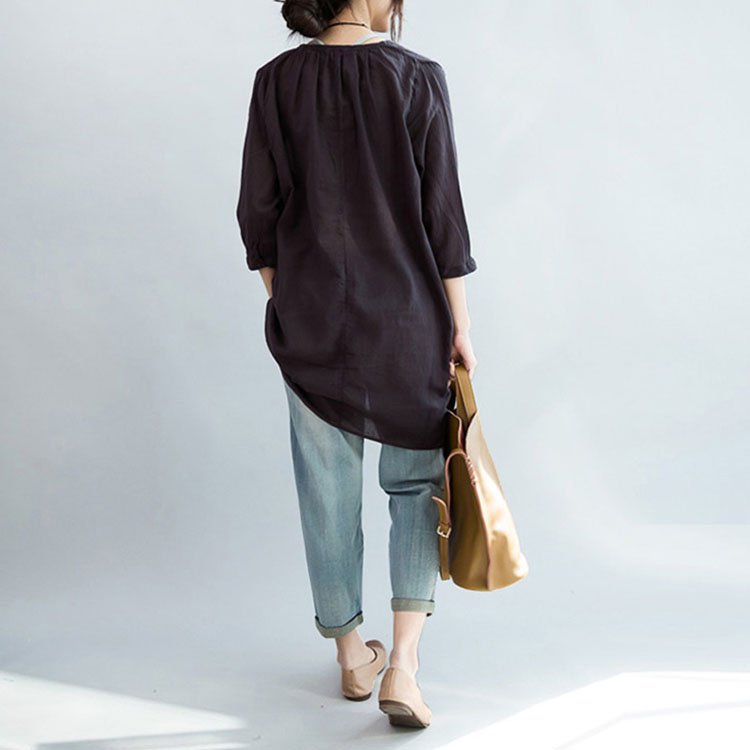 【綿麻シャツ・2点セット】綿麻の透け感が涼しげをアピール！