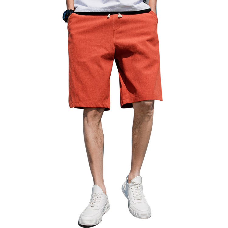 【メンズショートパンツ】爽やか、薄地、快適、夏にぴったり、カジュアル、無地設計