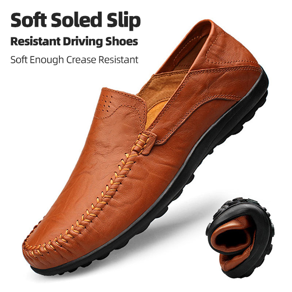 Soft Soled Slip Resistant Driving Shoes