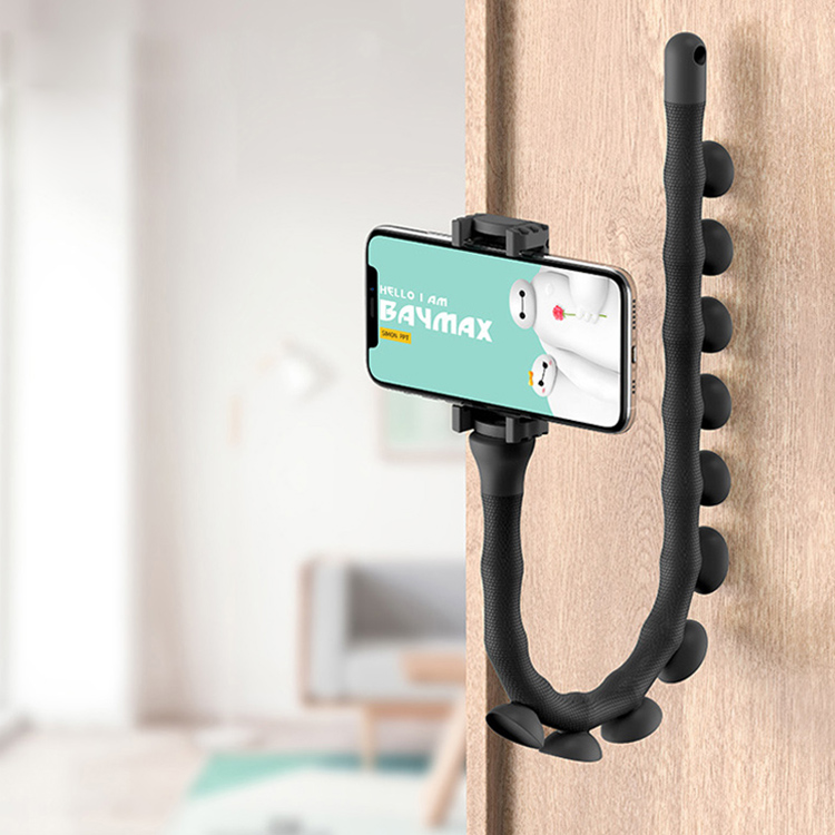 【くねくねスマホホルダー】360°回し可能　持ち運び便利  使い方が無限　安定性抜群