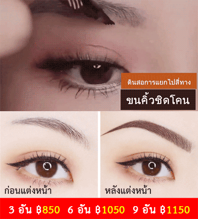 ดินสอเขียนคิ้ว 4 แฉก