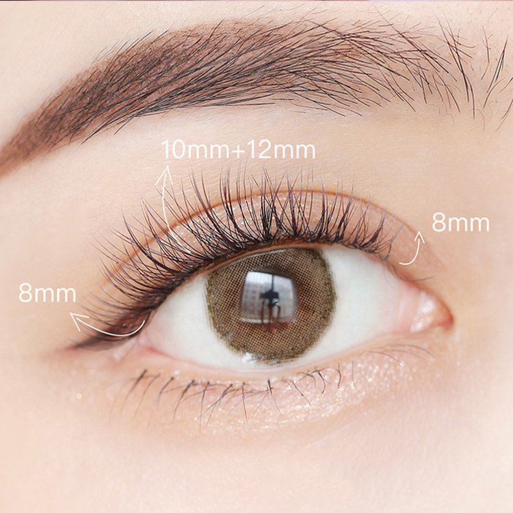 【ノリがいらないつけま】 繰り返し使える 専用保管ホルダー付き！ 簡単時短 3ペア3900