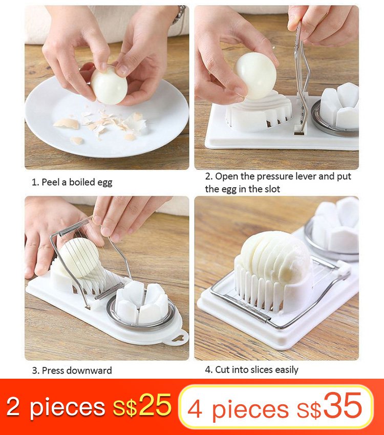 JS-Multifunctional 2-in-1 Egg Slicer
