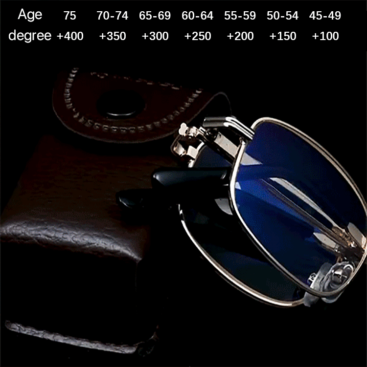 Unisex Folding Presbyopic Glasses