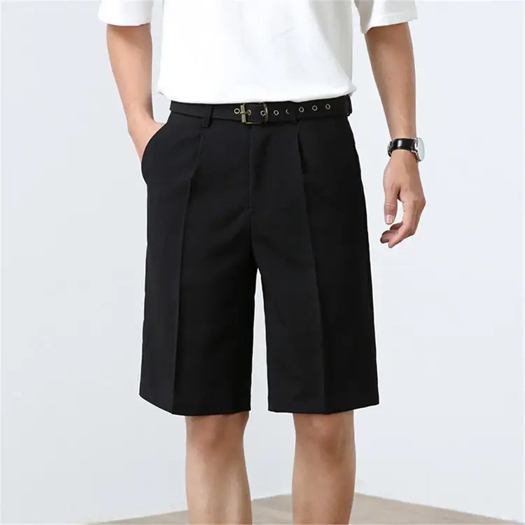 【メンズハーフパンツ】アイスシルク、接触冷感、通気性抜群、速乾、形崩れにくい