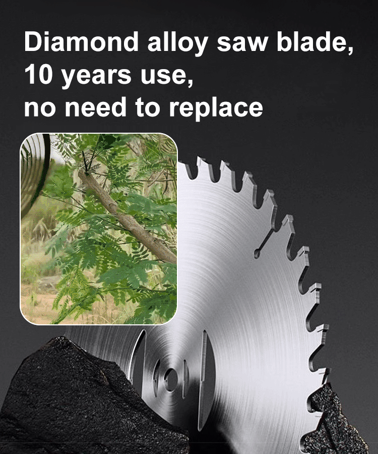 [One machine for multiple uses] Long-lasting and powerful lawn mower