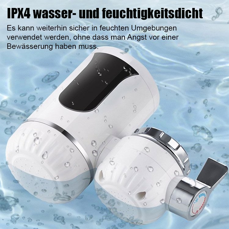 3-Sekunden-Schnellinstallation ohne Hitze Warmwasserhahn