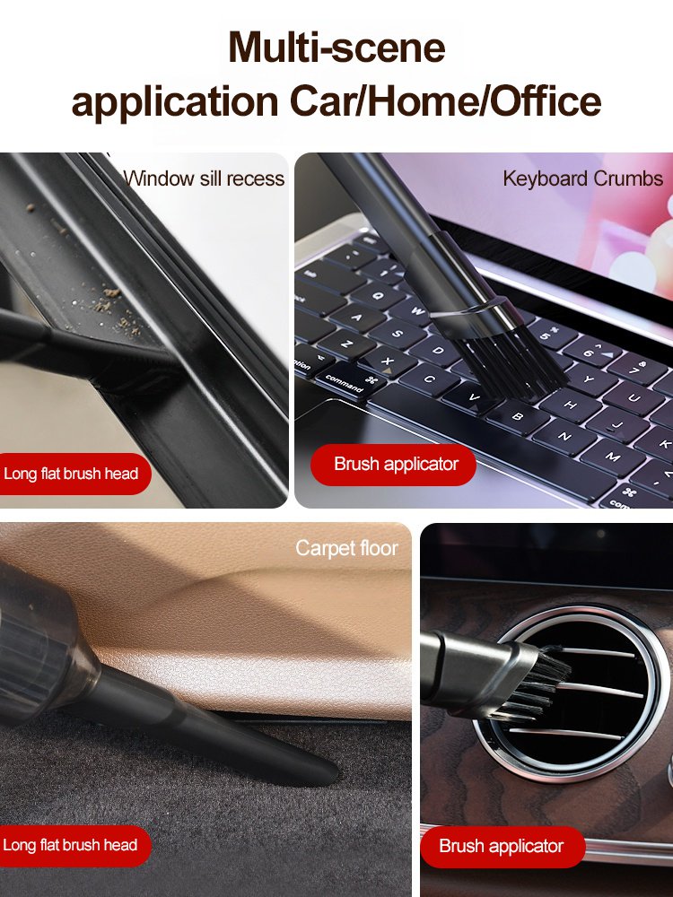 Three in one wireless portable high power vacuum cleaner