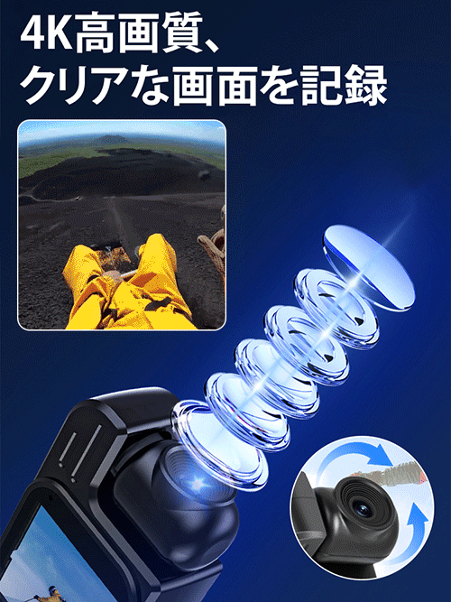 スクリーン付きポータブルレコーダー