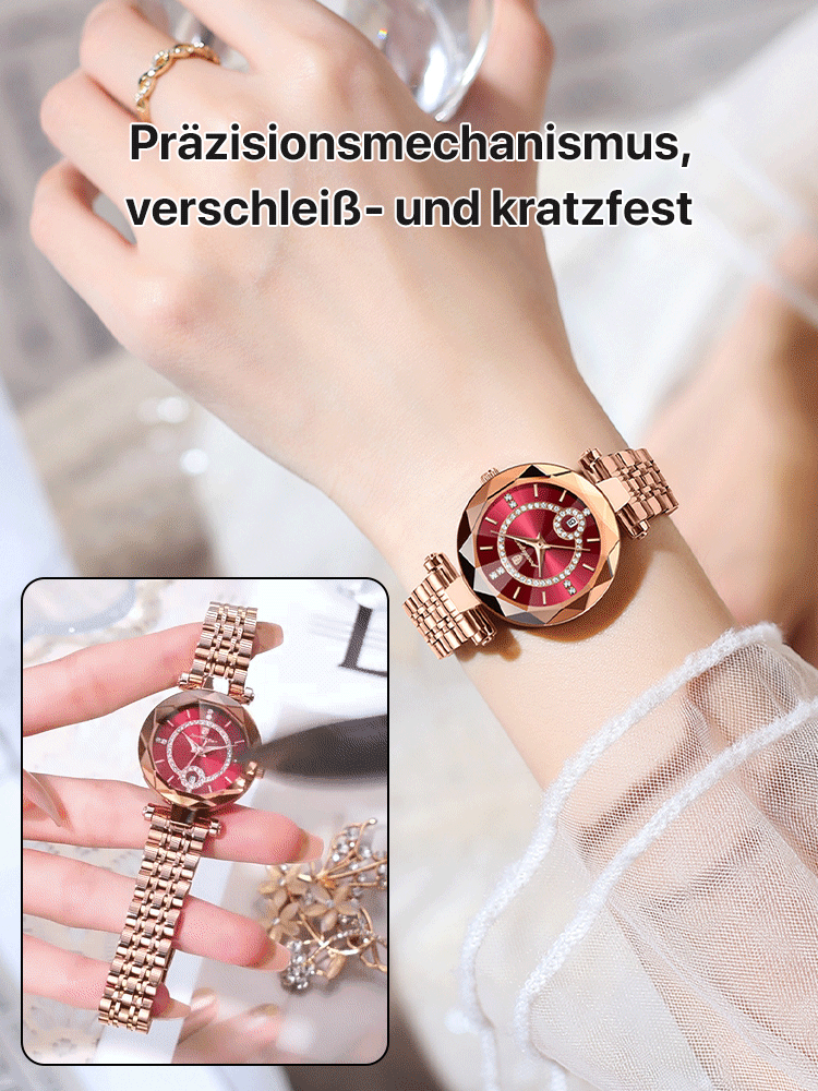 Star Diamond Face Damenuhr