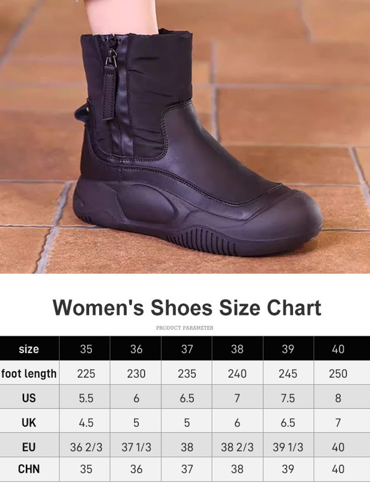 Women's handmade soft leather casual high top shoes