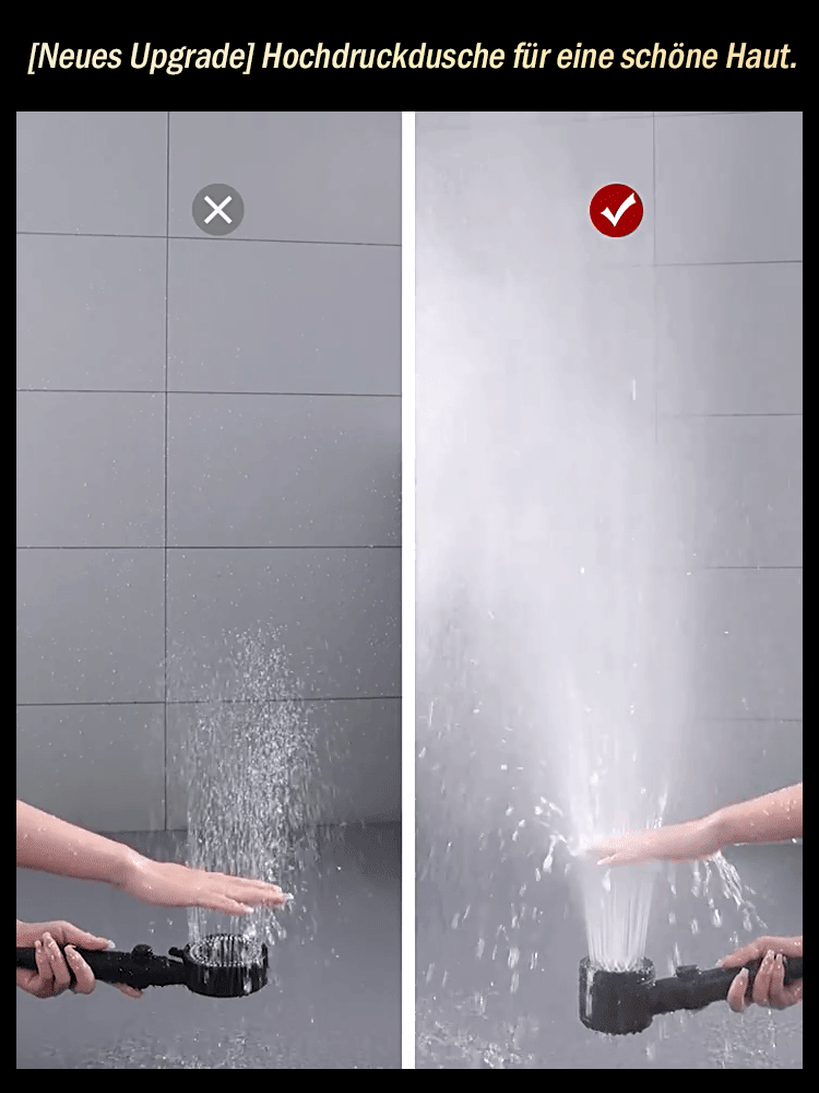 [Neues Upgrade] Turbogeladene Hautschönheitsdusche