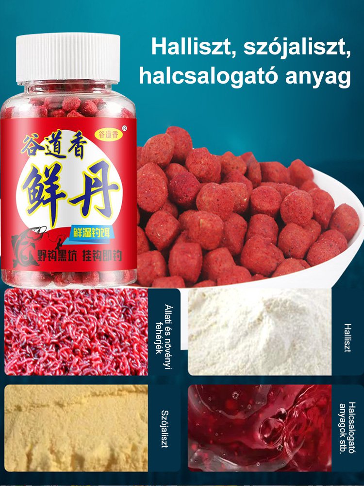 [Halfogás másodpercek alatt] Friss csali részecskék állati fehérjéből