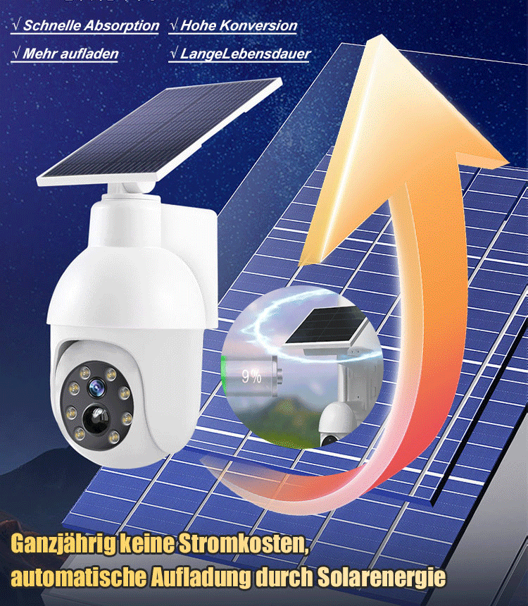 Attrappe Überwachungskamera Straßenlaterne