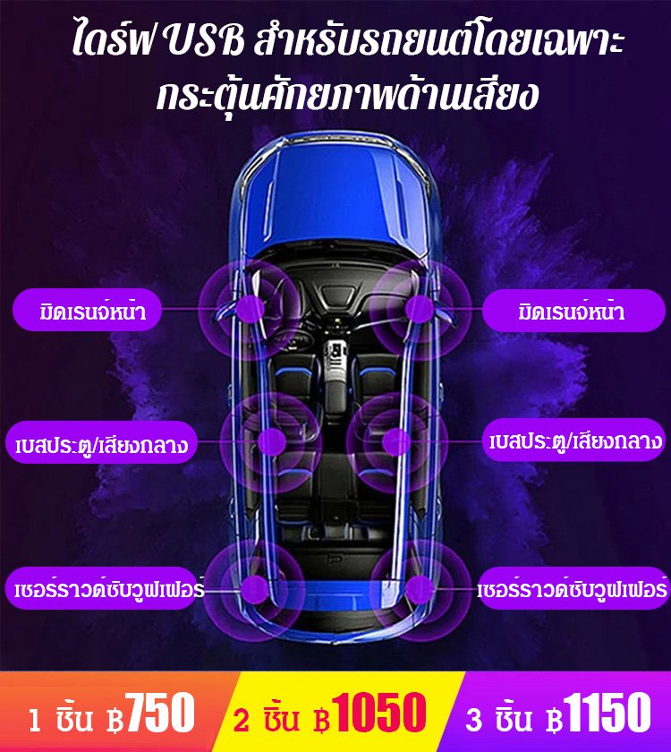 แฟลชไดร์ฟ คุณภาพเสียงสูง