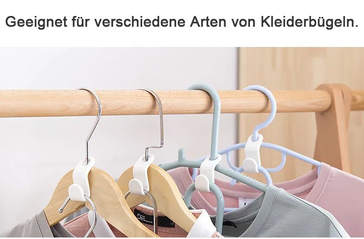 Detailansicht eines stapelbaren Verbindungshakens