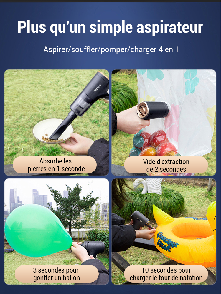 Les États-Unis développent l'aspirateur sans fil Itutn.