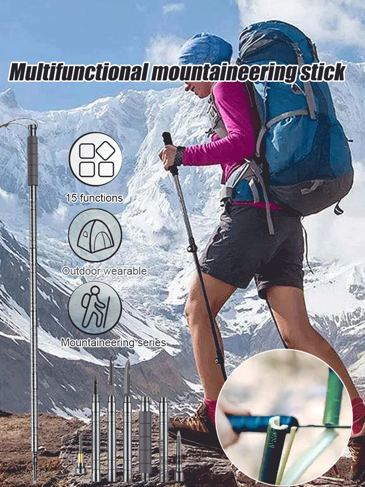 Multi-functional mountaineering tools
