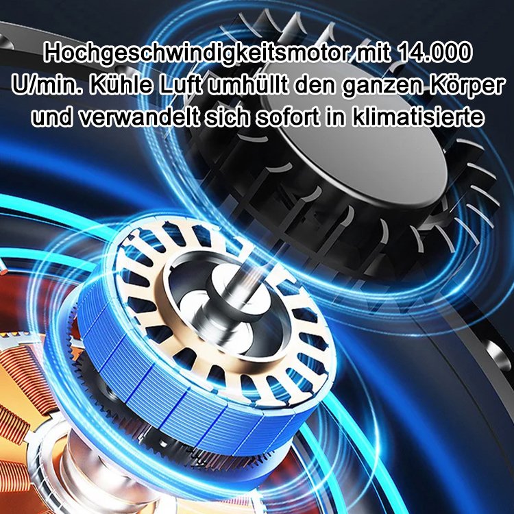 Tragbarer Hüftventilator für den Außenbereich