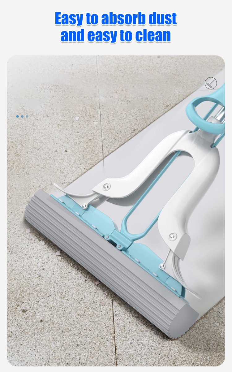 TikTok trending Magic Absorbent Sponge Mop in action