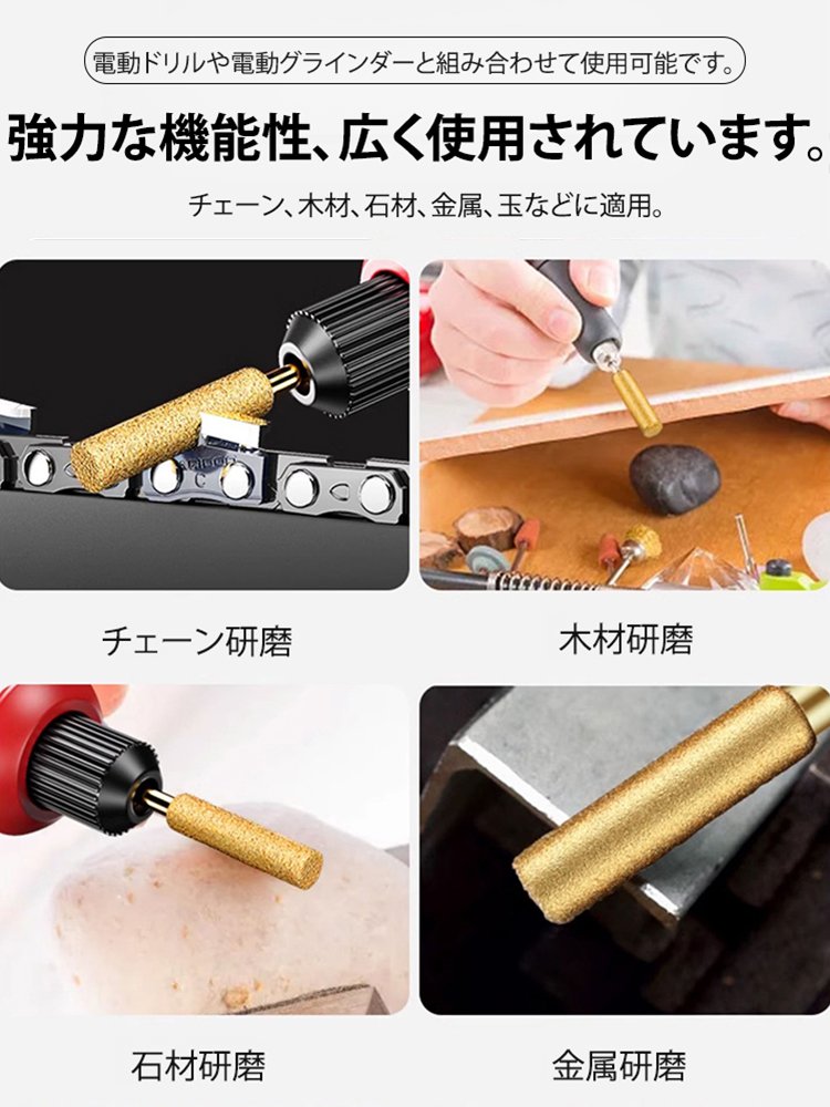 【金剛砂】多機能研削ヘッド