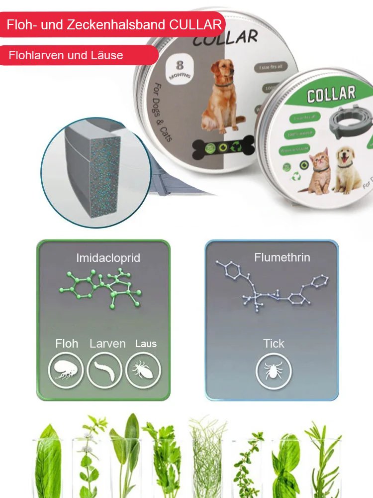 Haustier Entwurmungshalsband
