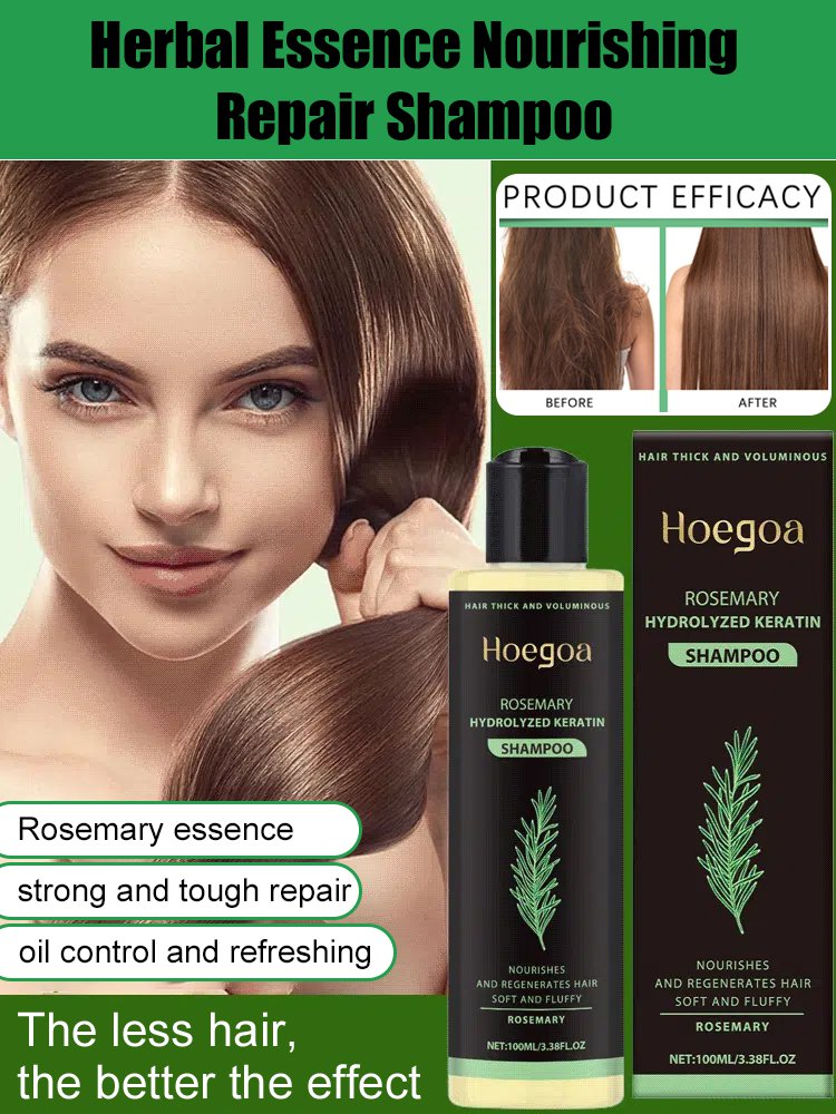 【The less hair, the better effect】Herbal Essence Nourishing Repair Shampoo