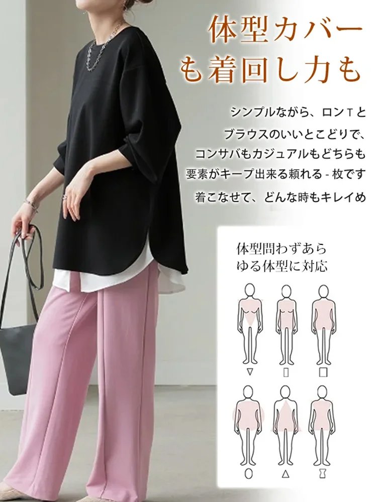 【3年連続No.1】着るだけでストンと華奢見え！極上の肌触り カシミヤ混 万能ストレッチ長袖シャツ